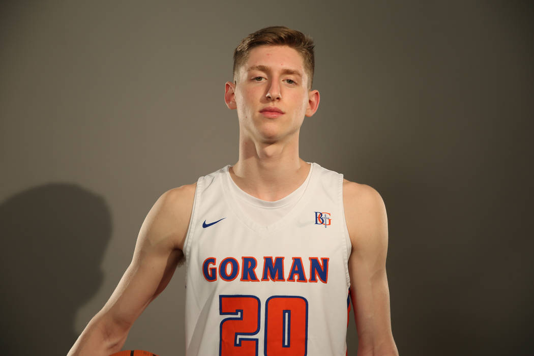 Bishop Gorman's Noah Taitz is a member of the Las Vegas Review-Journal's all-state boys basketball team.