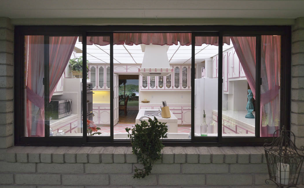 Part of the kitchen is shown in an underground house on March 24. (Bill Hughes Real Estate Millions)