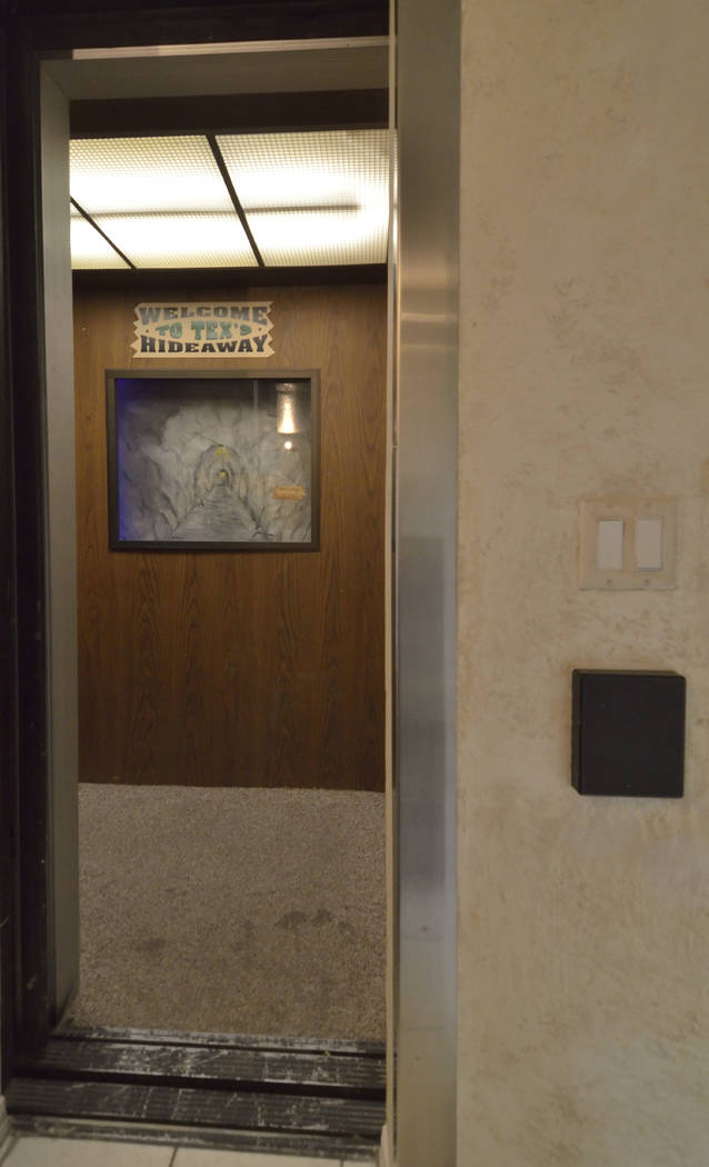 An elevator from a town home leads to The Underground House. (Bill Hughes Real Estate Millions)