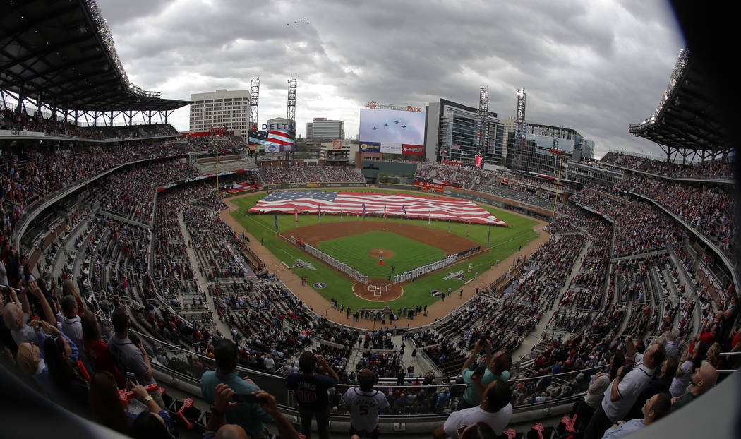 2 games rained out on Opening Day; Ian Happ, Giancarlo Stanton hit homers | Las Vegas Review-Journal