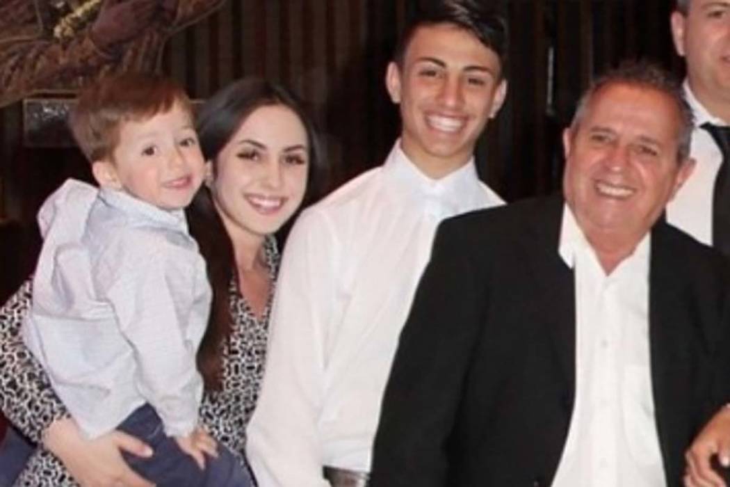 AJ Rossi, second from right, was one of three Las Vegas teens killed in a crash Thursday morning, March 29, 2018, in Huntington Beach, Calif. (GoFundMe.com)
