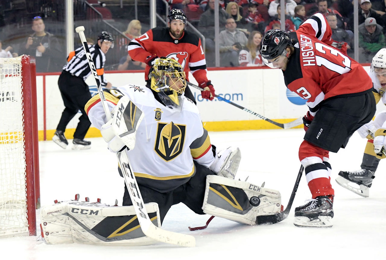 Devils blanked by Golden Knights to end long road trip 