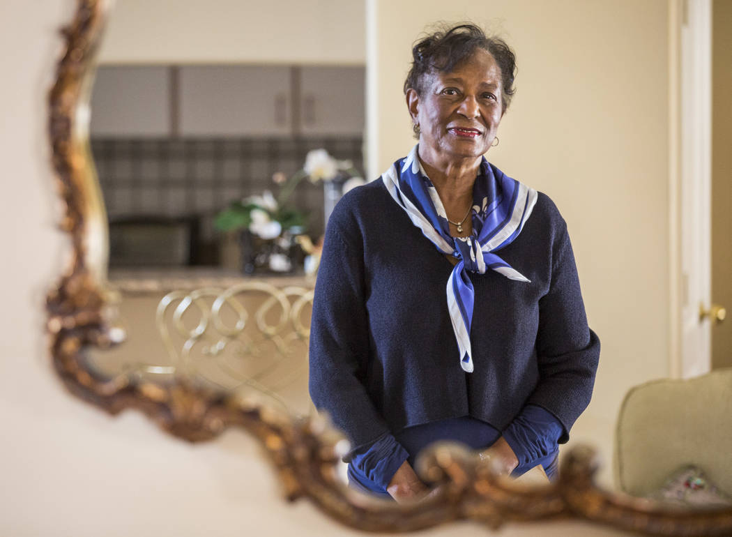 Ida Gaines at her home in Spring Valley on Tuesday, March 13, 2018. Gaines attended Dr. Martin Luther King's speech to Southern Nevadans as a member of the Zion United Methodist Church choir on Ap ...