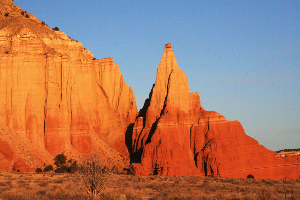 Kodachrome Basin State Park, Utah is home to 67 sedimentary sandpipes, a large arch and monolithic spires. (Deborah Wall)