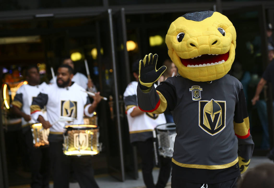 las vegas nhl mascot