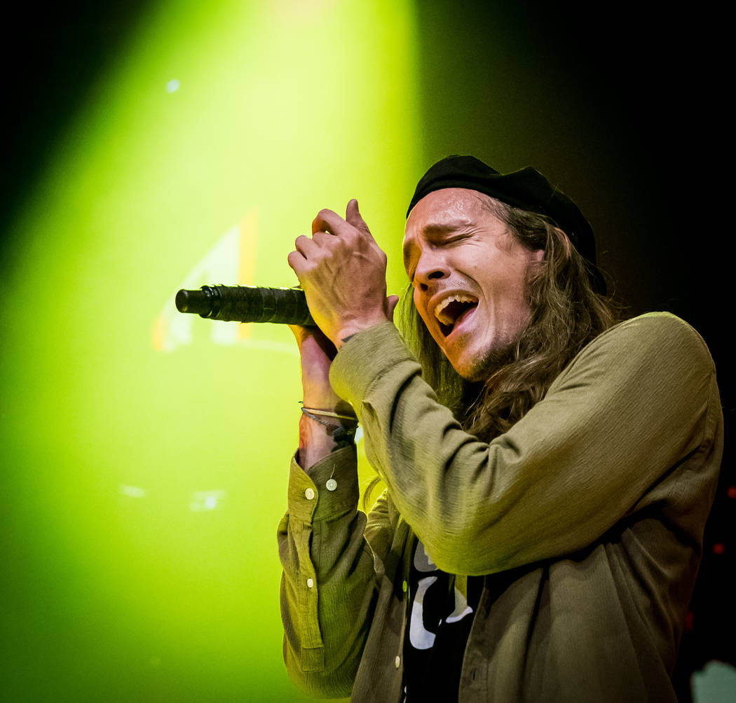 Incubus performs at The Joint at Hard Rock Hotel & Casino in Las Vegas on February 2, 2018. (Erik Kabik Photography/MediaPunch)