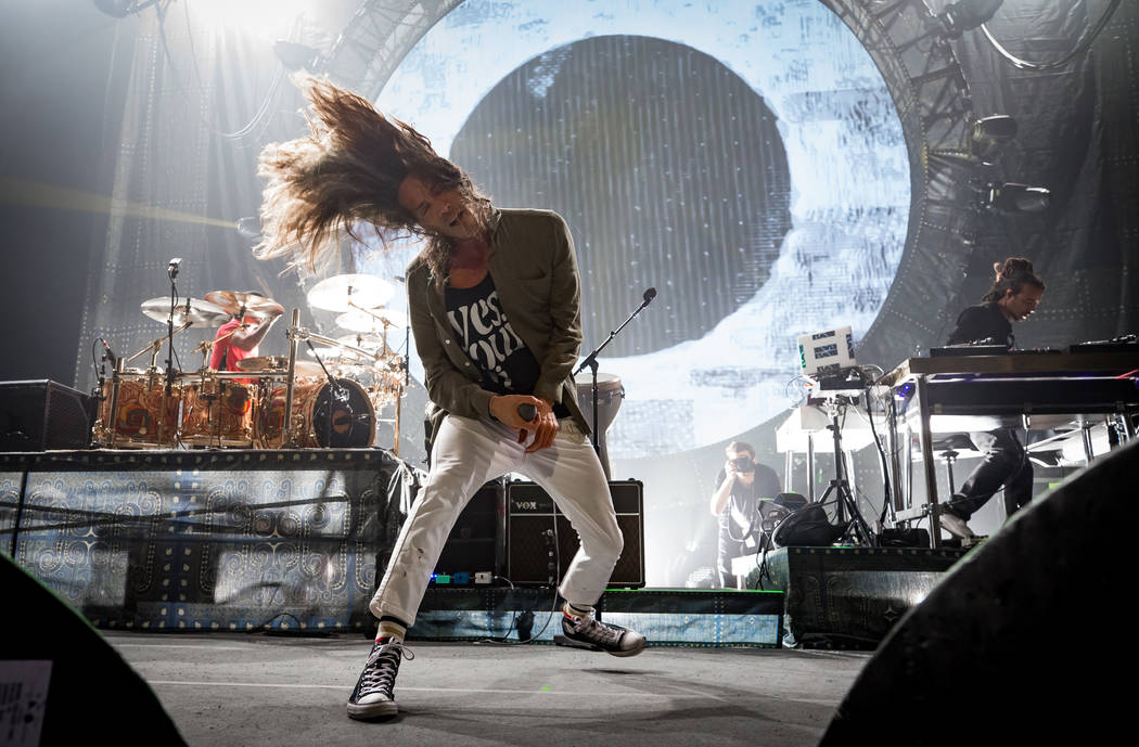 Incubus performs at The Joint at Hard Rock Hotel & Casino in Las Vegas on February 2, 2018. (Erik Kabik Photography/MediaPunch)