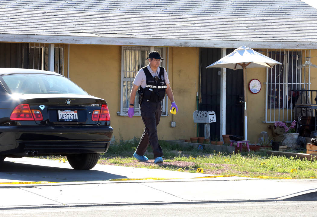 Coroner IDs man killed at door of his North Las Vegas home Homicides