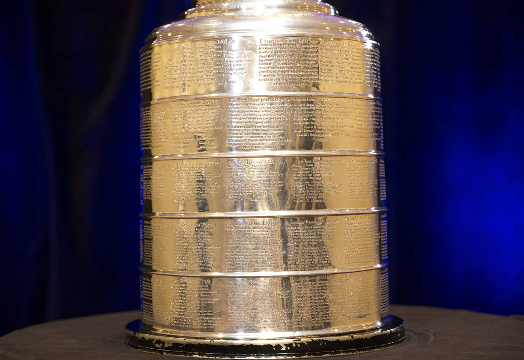 Stanley Cup visits Las Vegas before NHL playoffs, Golden Knights/NHL