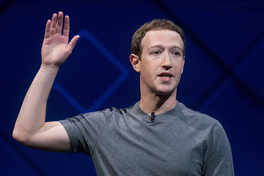 In this April 18, 2017 file photo, Facebook CEO Mark Zuckerberg speaks at his company's annual F8 developer conference in San Jose, California. The leaders of a key House oversight committee say Z ...