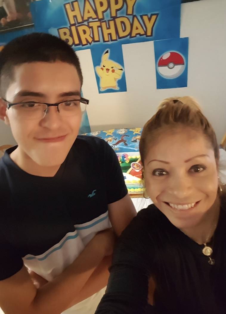 Ricardo Avelar-Gomez and his mother, Cecilia Gomez. Gomez was detained by Immigration and Customs Enforcement when she showed up to an appointment regarding legal permanent residence on March 27.  ...