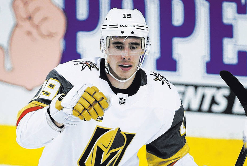 Reilly Smith returns to Knights’ lineup after missing 15 games Golden