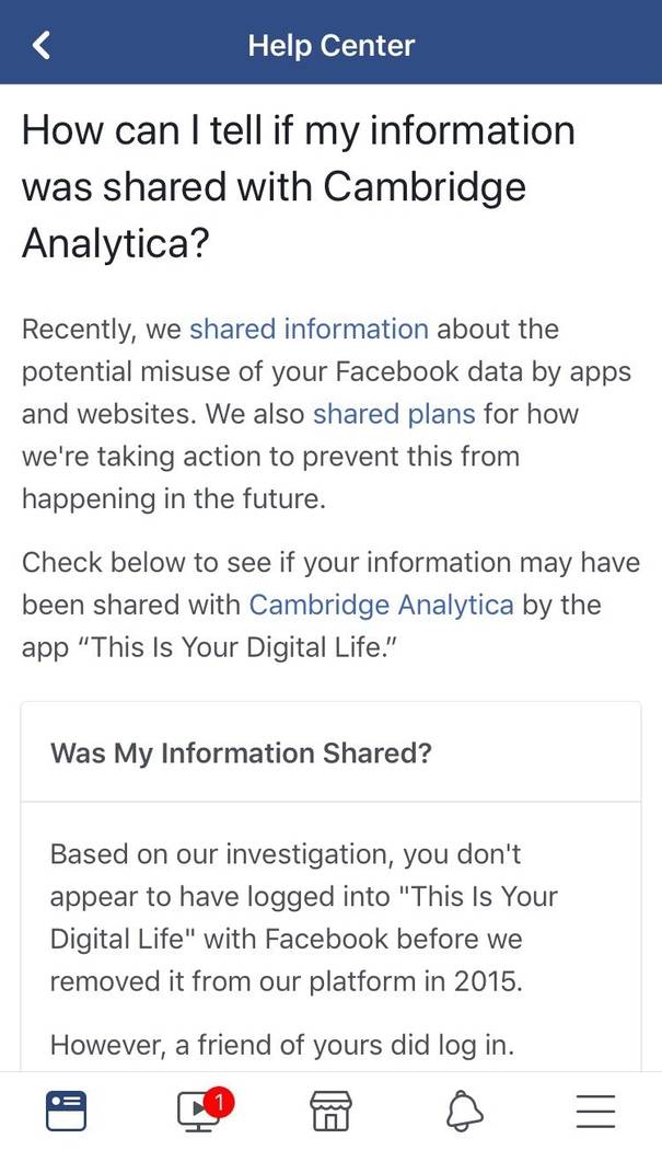 The Warnings and Opportunities of the Facebook Data Scandal