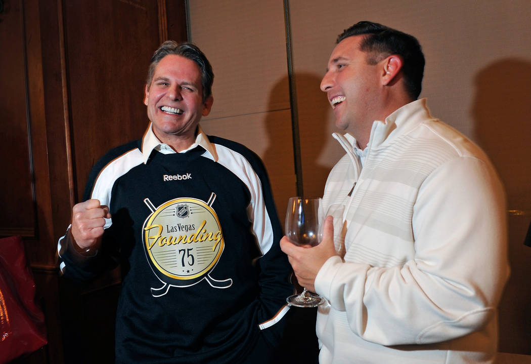 Maloof brothers glad they invested in Golden Knights | Las Vegas Review