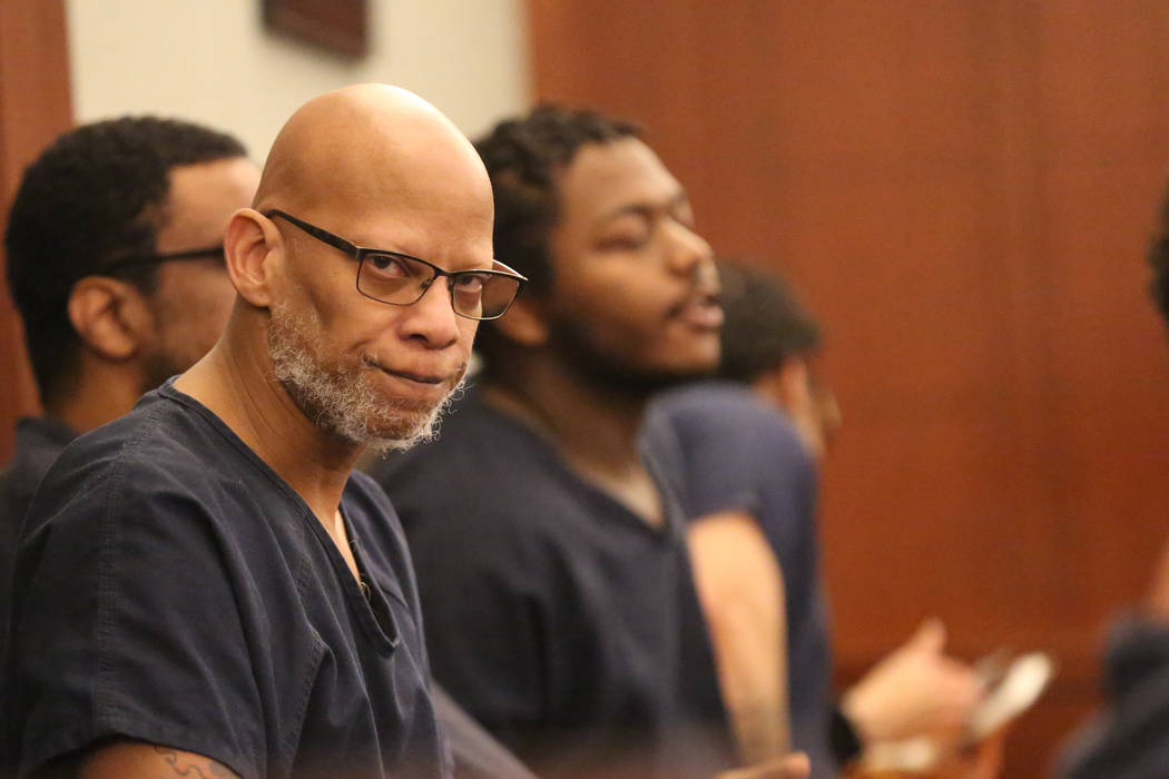 Former Las Vegas police officer Arthur Sewall Jr., 51, accused of killing 20-year-old Nadia Iverson in May 1997, appears in court on Thursday, March 22, 2018. (Michael Quine/Las Vegas Review Journ ...