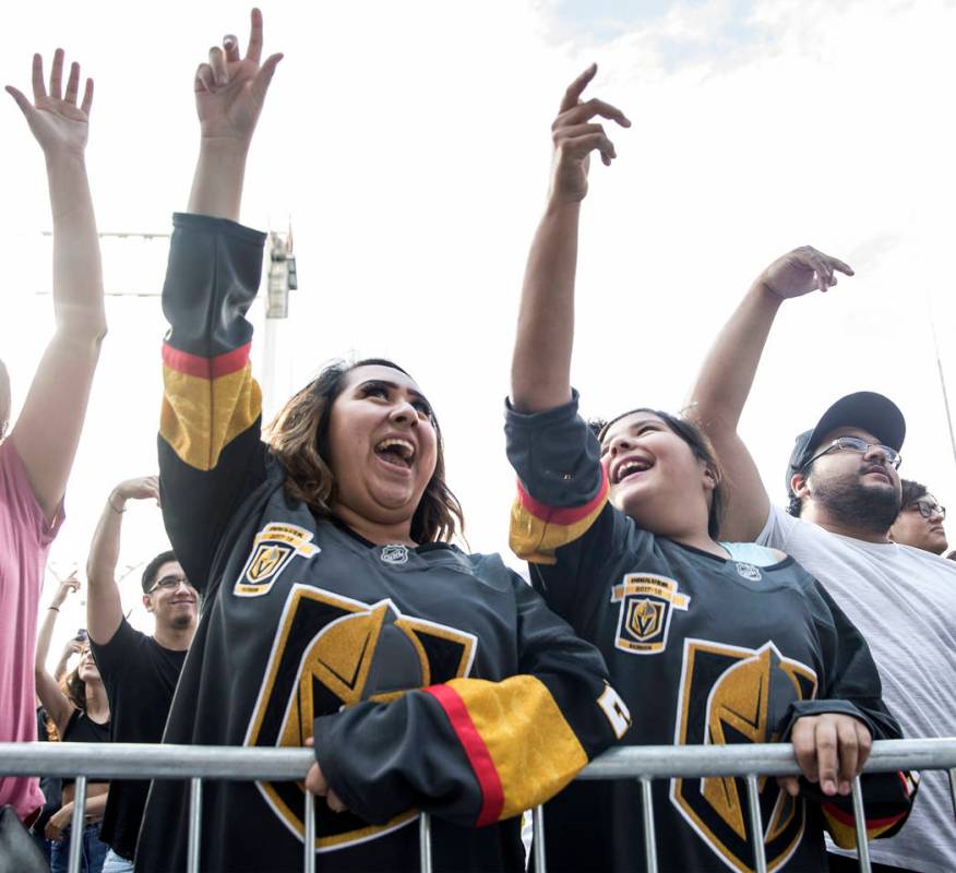 Golden Knights fans lining up for free tattoos during playoffs is peak Vegas