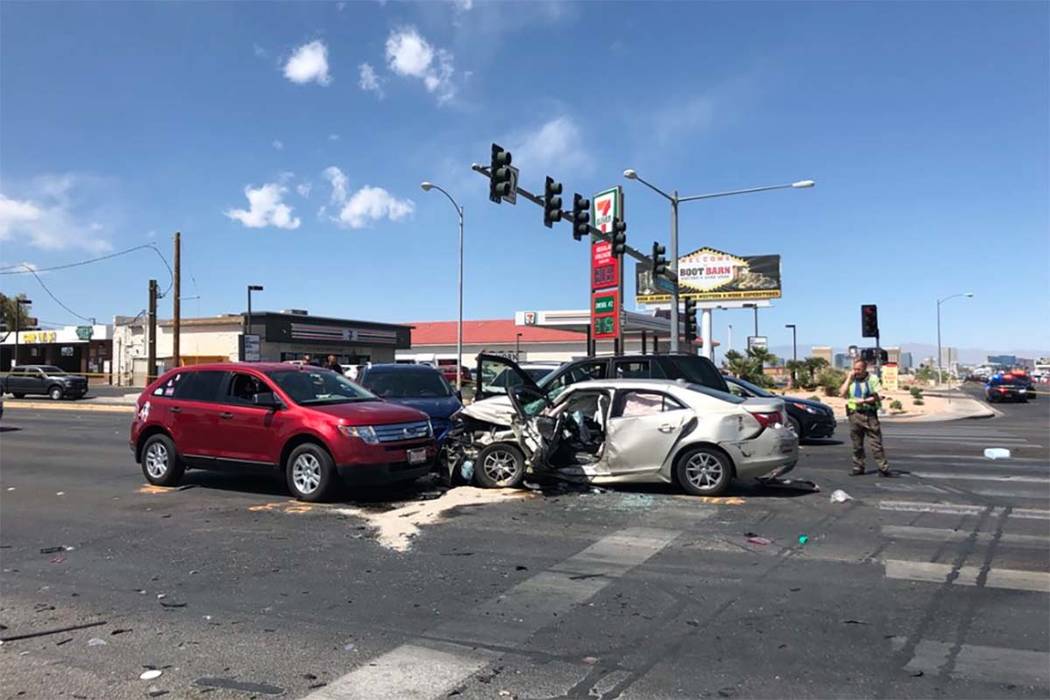 Coroner IDs woman killed in Las Vegas Boulevard crash