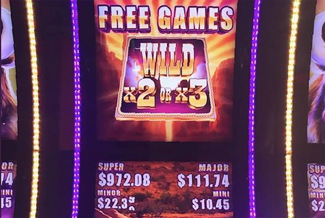 Buffalo slot machine (from The Orleans on Twitter)