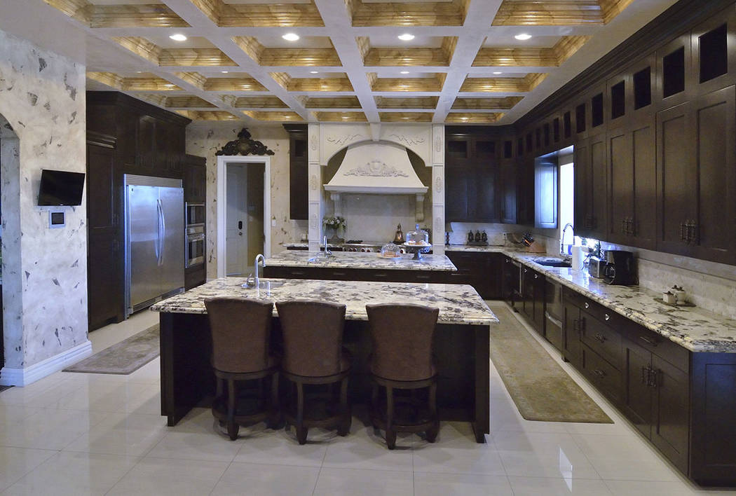 The kitchen has two islands and a butler’s pantry. (Bill Hughes Real Estate Millions)