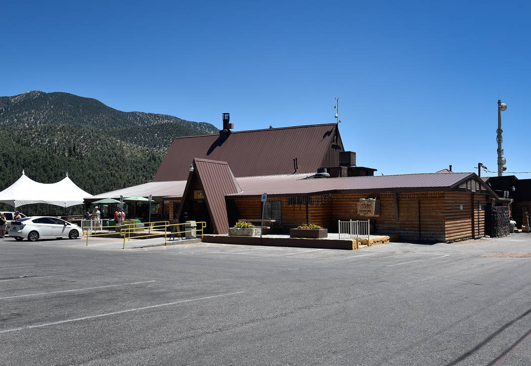 The Mount Charleston Lodge is seen Friday, July 15, 2016, on Mount Charleston. David Becker/Las Vegas Review-Journal Follow @davidjaybecker