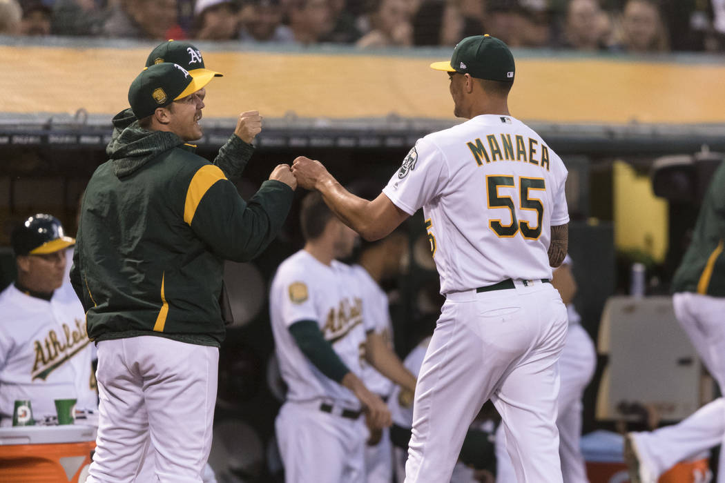 A's lefty Sean Manaea pitches no-hitter to beat Red Sox, 3-0