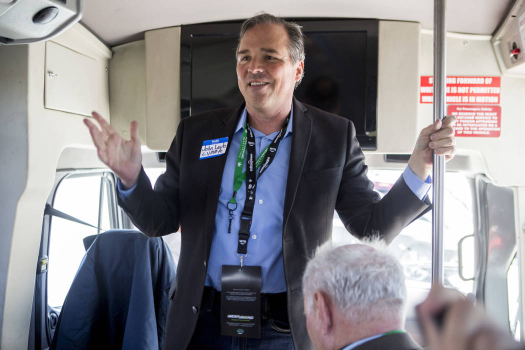John Laub, president of the Las Vegas Medical Marijuana Association, during a cannabis media tour on Friday, April 23, 2018. Patrick Connolly Las Vegas Review-Journal @PConnPie