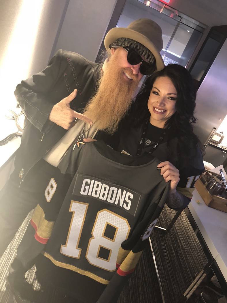 ZZ Top's Billy Gibbons gets Golden Knights playoff thrill ...