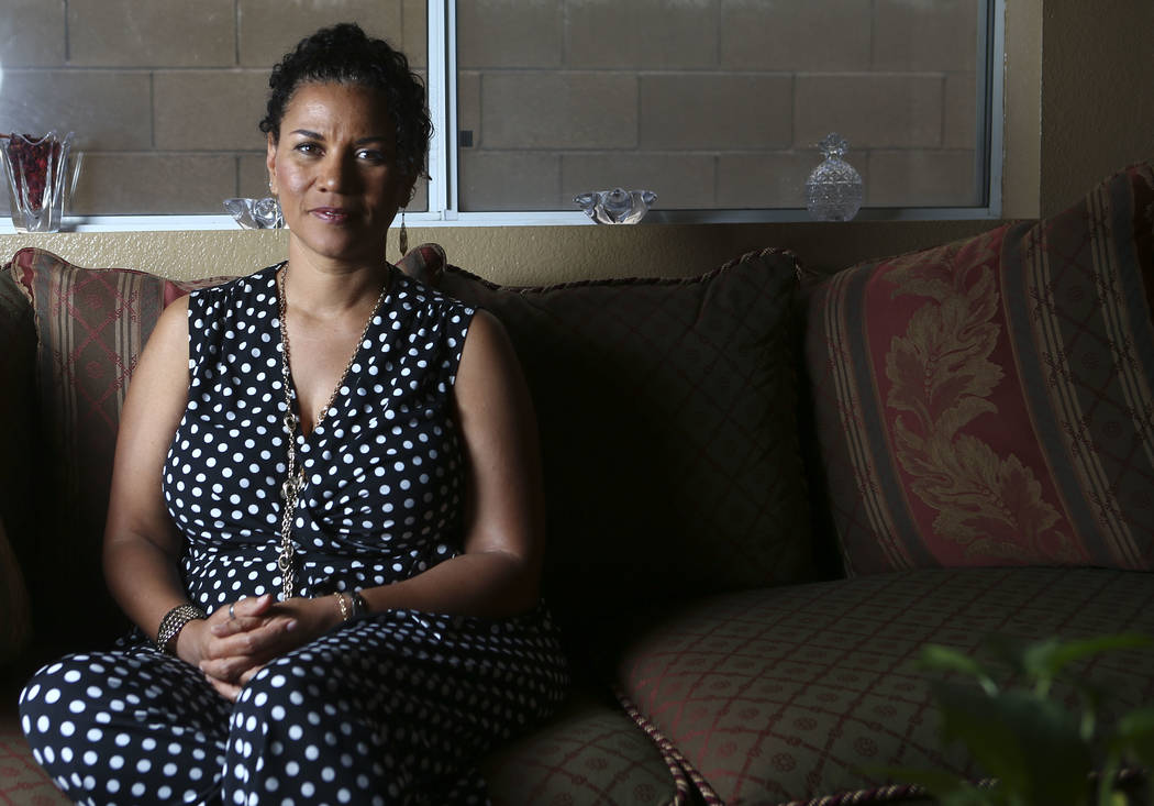 Lise-Lotte Lublin, who said she was drugged by Bill Cosby in 1989, poses for a portrait in her ...
