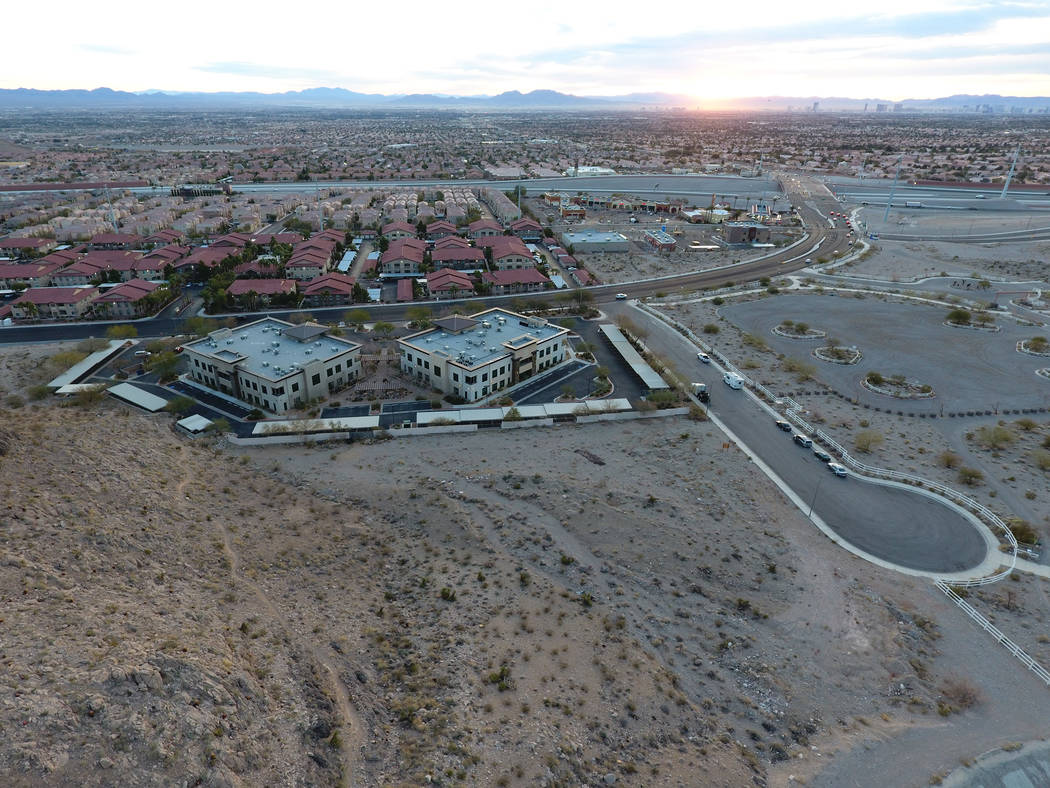 A vacant property valued at $4.9 million, which sits between a cul-de-sac and a mountain just off Cliff Shadows Parkway on the west side of the valley, was allegedly stolen using the Nevada secret ...