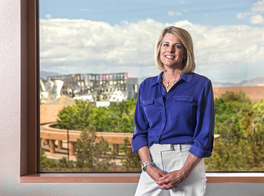 Tina Quigley, general manager of the Regional Transportation Commission of Southern Nevada, on Thursday, May 3, 2018, at her office, in Las Vegas. Benjamin Hager Las Vegas Review-Journal @benjamin ...