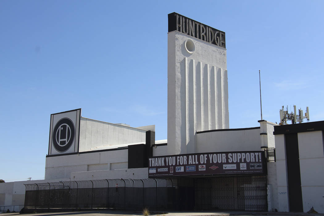 The Huntridge theater opened in 1944 in the then-new Huntridge neighborhood and was the first desegregated theater in Southern Nevada. Courtesy Preserve Nevada
