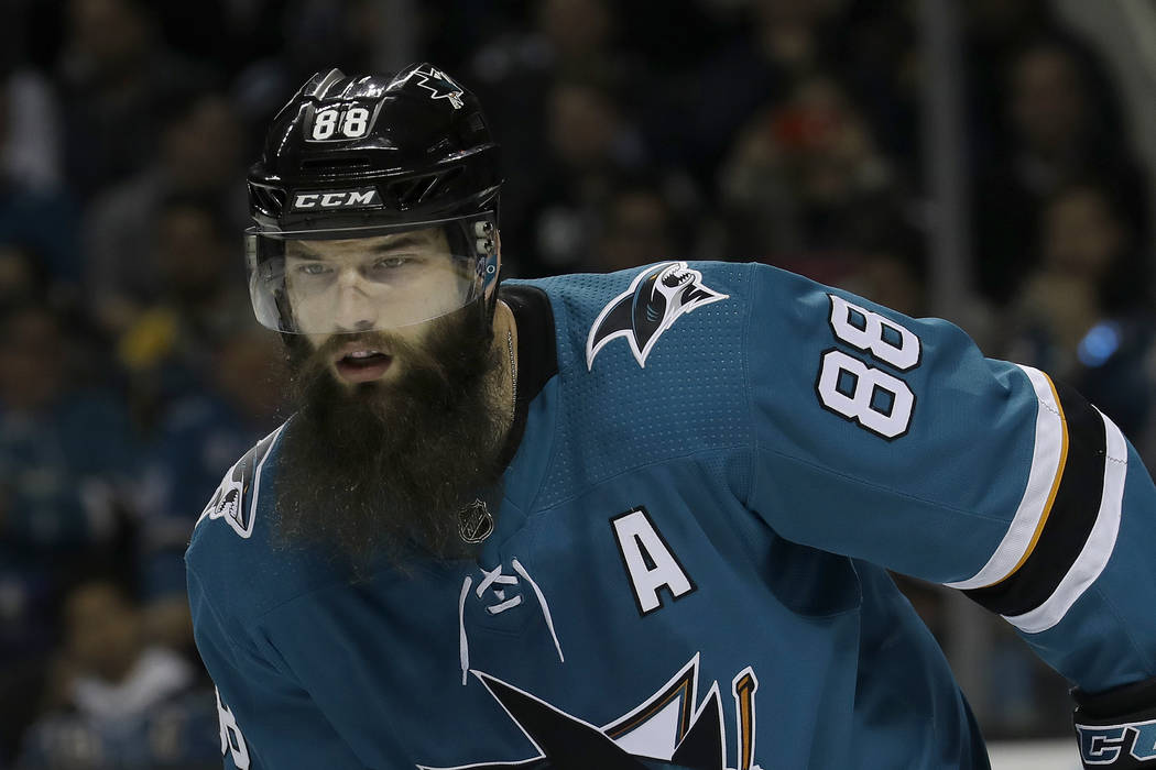 Sharks' Brent Burns would rather talk 