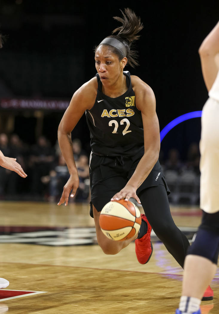 Rookie A’ja Wilson wows in debut for Aces | Las Vegas Review-Journal