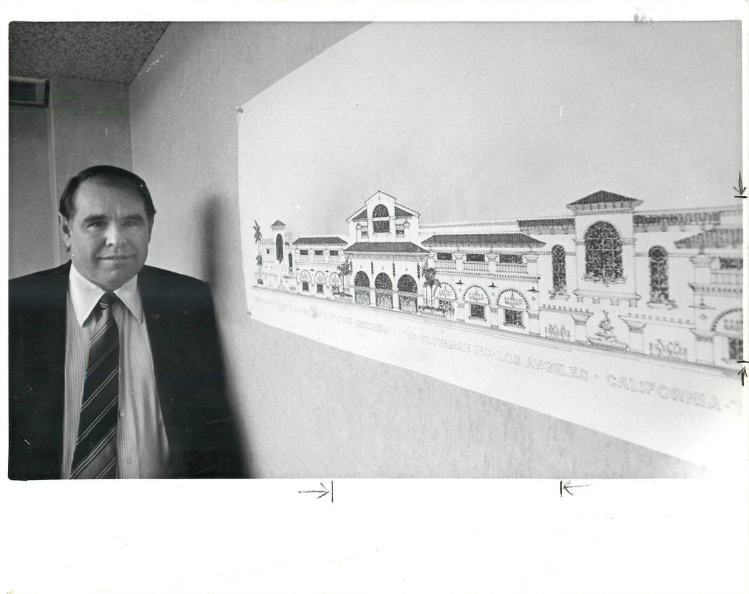 Michael Gaughan, seen in 1985 (Las Vegas Review-Journal)