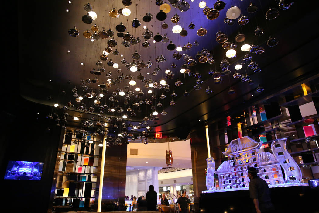 A bar inside the renovated Palms hotel-casino in Las Vegas, Thursday, May 17, 2018. Erik Verduzco Las Vegas Review-Journal @Erik_Verduzco
