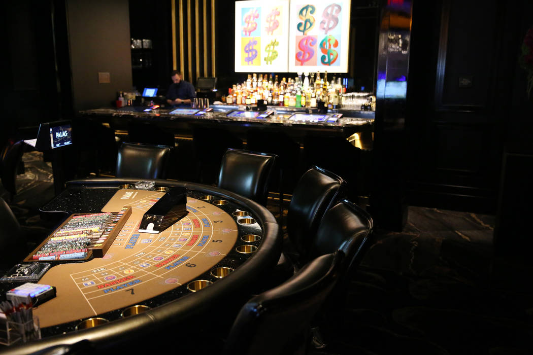 The renovated casino floor inside the Palms hotel-casino in Las Vegas,  Thursday, May 17, 2018. …