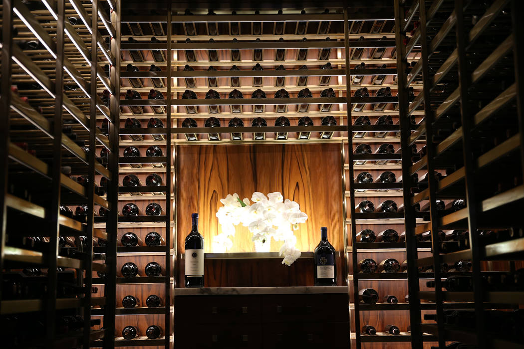 The Scotch 80 Prime steakhouse $3 million scotch collection inside the renovated Palms hotel-casino in Las Vegas, Thursday, May 17, 2018. Erik Verduzco Las Vegas Review-Journal @Erik_Verduzco