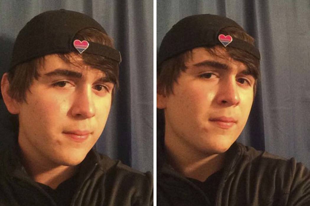 This undated photo from Facebook shows Dimitrios Pagourtzis, who law enforcement officials have taken into custody and identified as the suspect in the deadly school shooting Friday, May 18, 2018, ...