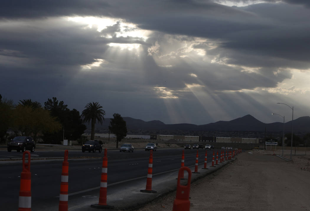 Chance of rain in Las Vegas Valley forecast for next 2 days Las Vegas