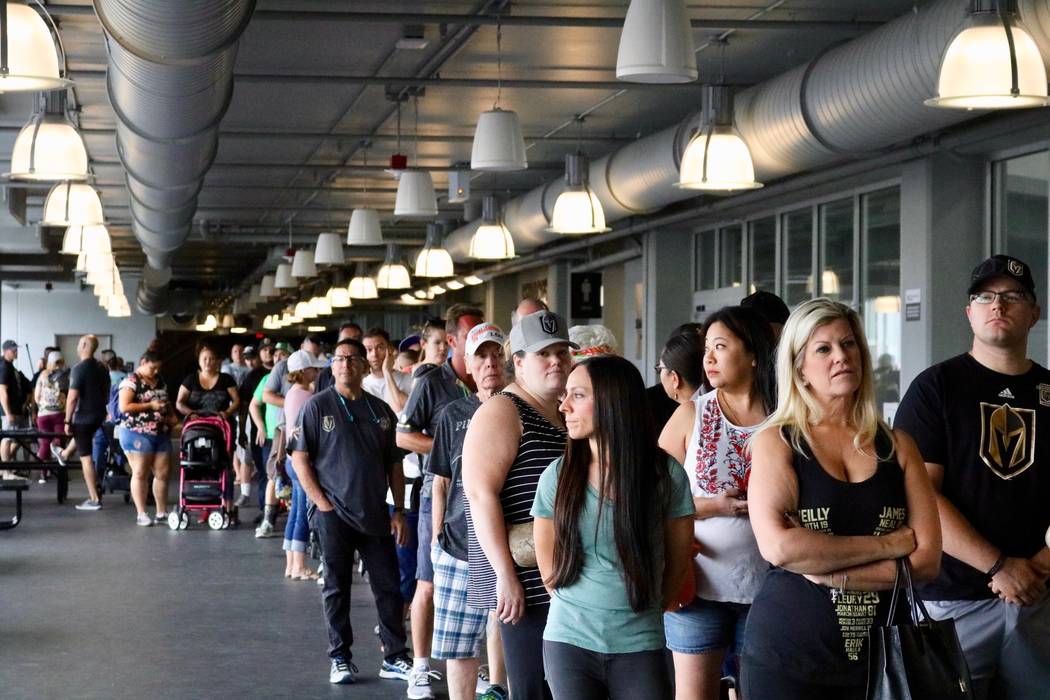 New Golden Knights gear goes fast at team's Las Vegas store, Local Las  Vegas