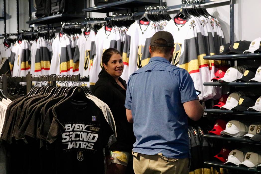 First look at The Armory, the Vegas Golden Knights team store