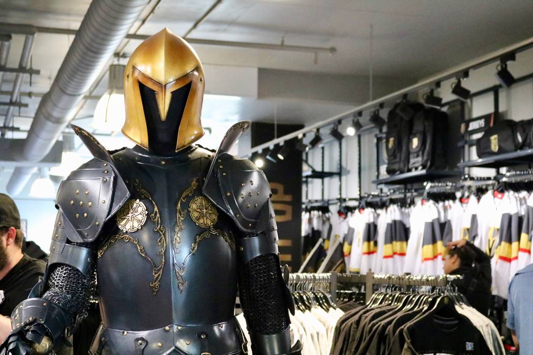 New Golden Knights gear goes fast at team's Las Vegas store