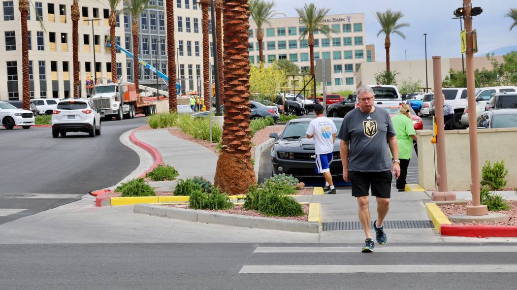 Golden Knights fans streamed in to buy merchandise from The Arsenal Pro Shop at City National Arena in Las Vegas, Monday, May 21, 2018. Madelyn Reese/Las Vegas Review-Journal