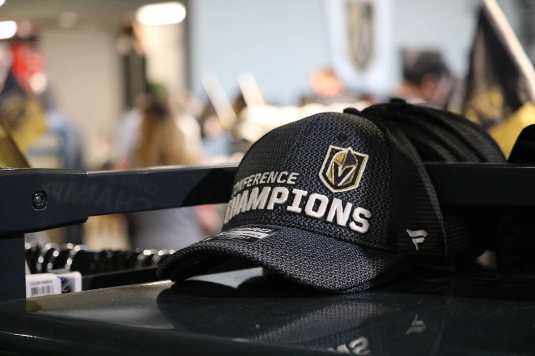 New Golden Knights gear goes fast at team's Las Vegas store