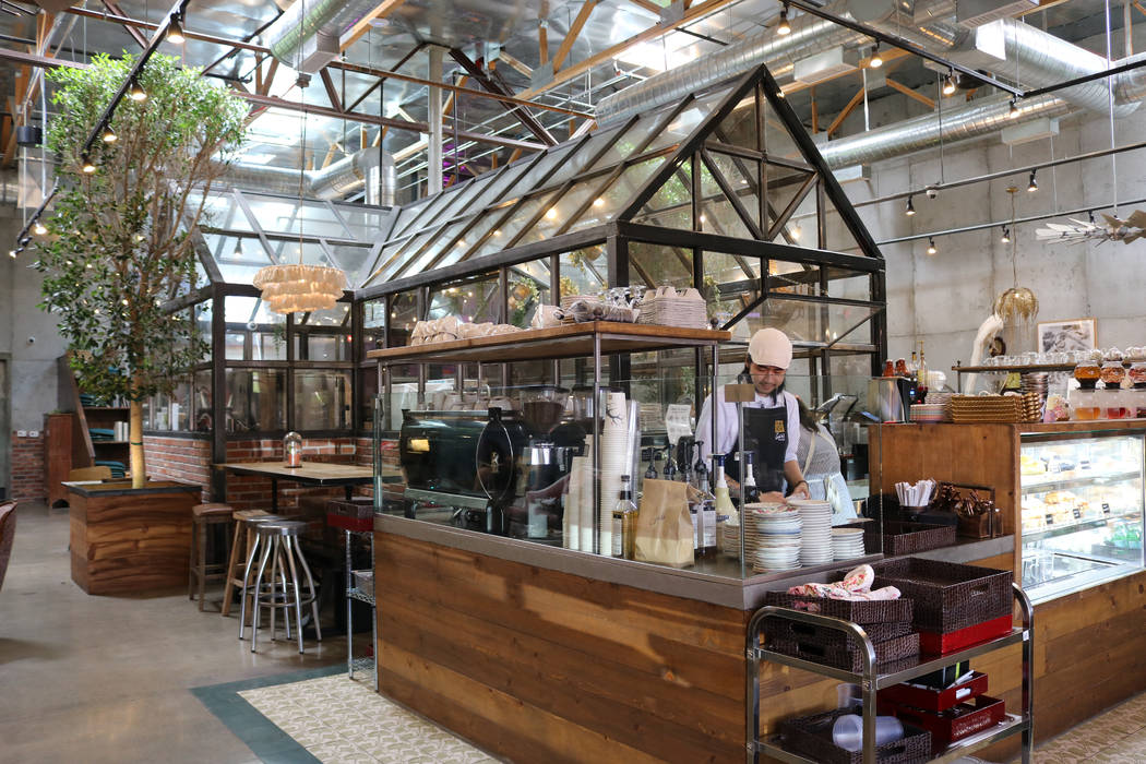 Gabi Coffee and Bakery in Las Vegas bakes specialty desserts and roasts  coffee in an airy indoor atrium. Janna Karel Las Vegas Review-Journal | Las  Vegas Review-Journal