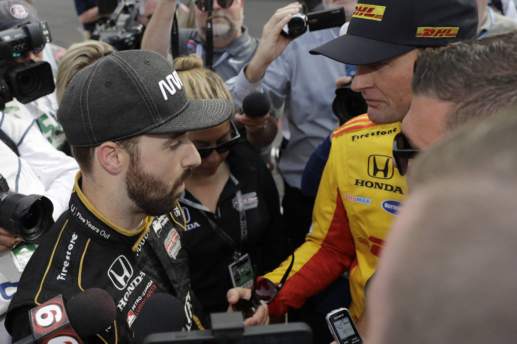 Sam Schmidt S Top Car Driver Won T Run In Indy 500 Las Vegas Review Journal