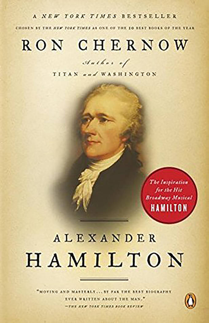 “Alexander Hamilton,” historian and author Ron Chernow’s biography of the Founding Father, was published in April 2004.