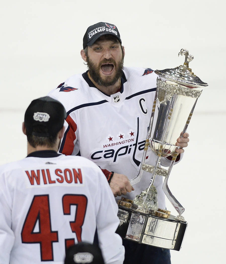 Stanley Cup finals: Golden Knights clip Caps 6-4 in thriller