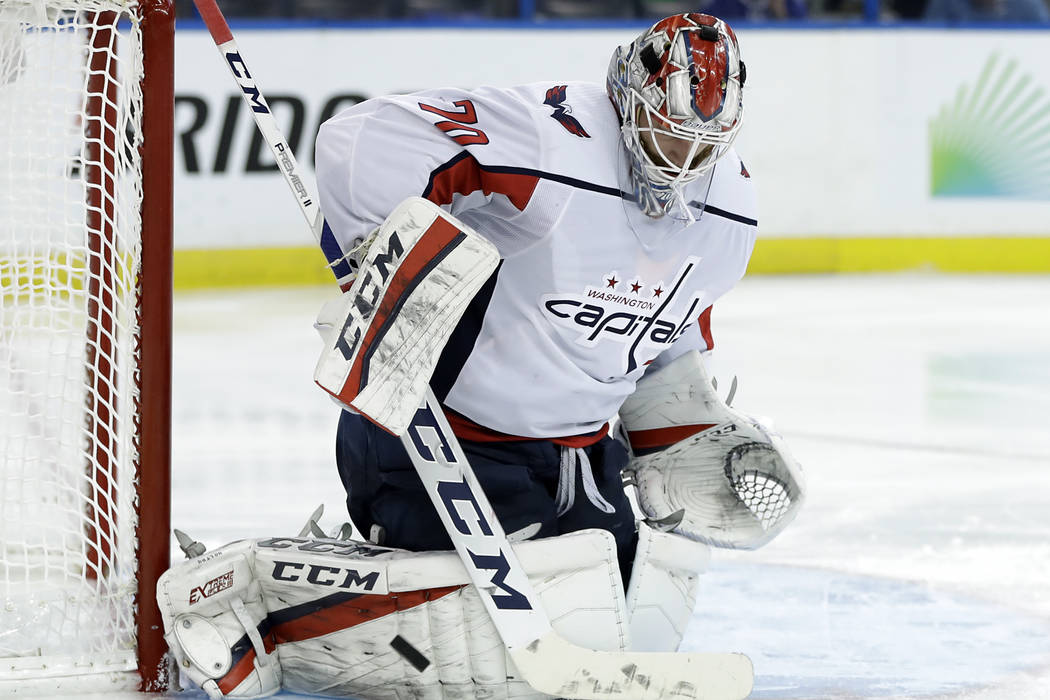 WATCH: Capitals goalie Braden Holtby comes way out of his net to stop  breakaway