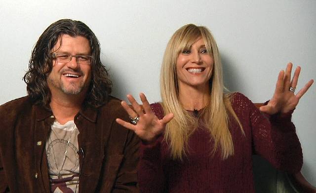 Matt and Angela Stabile talk about how they met when she was a showgirl dancing in X Burlesque. He was contracted to make a commercial for Angelas new show in 2002. One of Angelas other cl ...